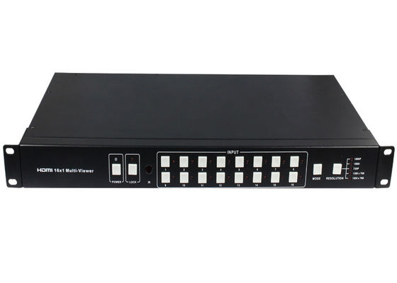 Rangierlok ESD-Schutz des Viererkabel-RS232 16x1 HDMI MultiViewer nahtloser