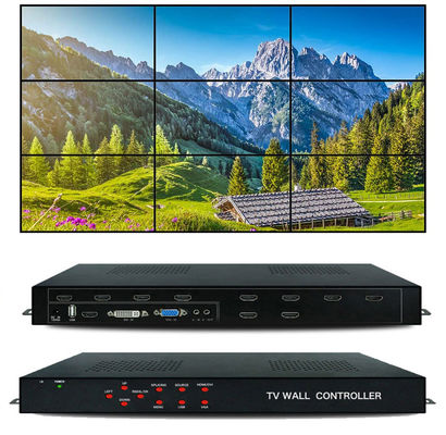 Video-Wandprozessor des multi Format bester hdmi 3x3 2x3 LCD Video Fernsehwand-Prüfers HDMI