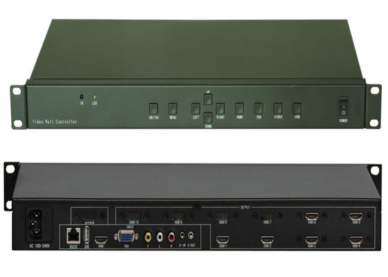 wand-Prüfer-With RS232 3x2 LCD Videoeingegebener Ertrag 6 Steuer1