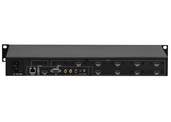 WANDteiler Prüferausrüstung IR 3X3 LCD Videomit Fernschlüssel-Steuerung des fall-RS232