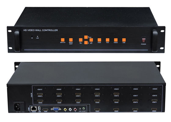 LCD zeigen Videoprüfer 4x4 1 der wand-3D in 16 HDMI-Ertrag an