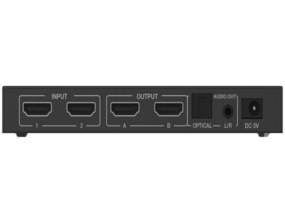 Art eine Matrix-Rangierlok 18Gbps 2x2 HDMI mit Audioauszieher