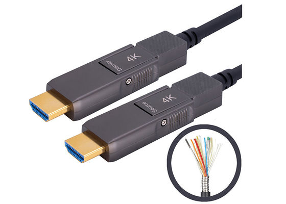 Gepanzerte aktive Lichtwellenleiter-Art D 200CU 4k HDMI, zum von D zu schreiben