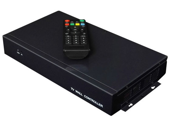 1 eingegebene 9 gaben LCD-Videowand-Bildschirmcontroller 3X3 mit IR RS232 aus