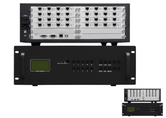 Gab Videowand-Prozessor 4x4 4x3 3x4 2x4 16 HDBaseT HDMI Ertrag 16 ein