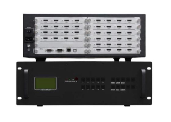 16 in 24 aus Video-Wand-Prüfer-With 3.5U HDMI modularem Gehäuse