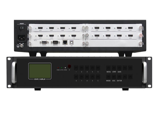 Modularer Videowand-Prüfer 4 in 12 aus 8 in 8 aus Hdmi-Teiler