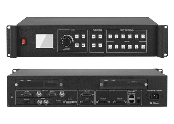 Bild-Verstärken RS232 RJ45 hochauflösendes Videoprozessor-drei