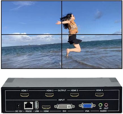des Videowandprüfers 2x2 3X3 nahtloser lcd 1x2 1x3 2x1 3x1 Video-Wandprüfer