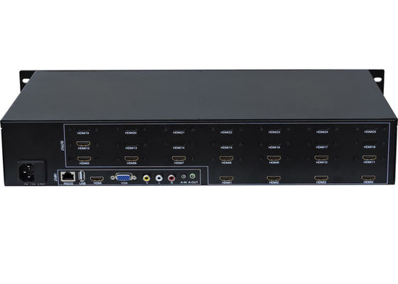 WAND-Matrix-Prüfer-With RS232 Hdmi 2x2 3x4 2x6 2x5 LCD Videosteuerung für 12 Fernsehenverstärken