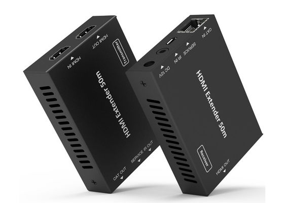 Videoergänzung 18Gbps HD 50 Meter HDMI über CAT Metal Enclosure