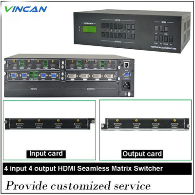 Matrix-Rangierlok Hdbaset-Matrix 4x4 8x8 4x2 4K Hdmi Video-Audio