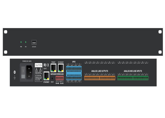 Korneff verstärkte Instrument-Dante Controller Mac Digital Signal-Prozessor