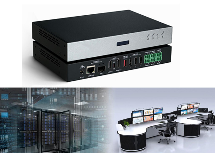 H.264 H.265 2K& 4K IP KVM HDBaseT Encoder Av über Ip Encoder Decoder
