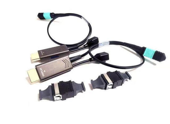 Fernleitungs-HDMI-Glasfaserkabel mit Standard-MPO-Glasfaseranschluss