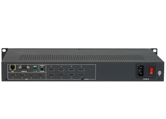4 Eingang 8 Ausgang HDMI LCD Videowand 4k 60hz Bildschirmwand Controller