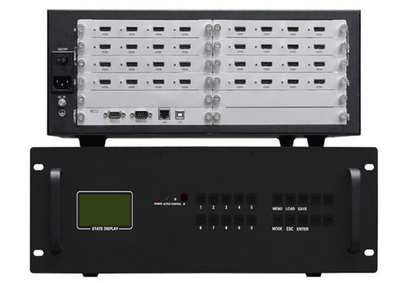 16 Videowand-Prüfer des Kanal-HDMI mit 4x4, 3x2, 3x3 und nach Maß gestützt