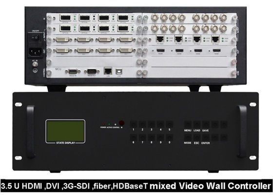 HDMI DVI Videofaser nach Maß HDBaseT des wand-Prüfer-3G SDI mischte