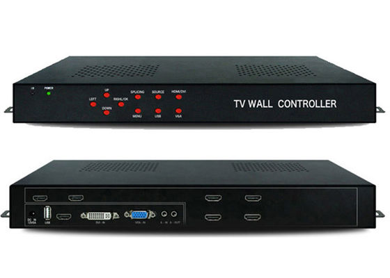 1 in 6 aus Matrixvermehrung des HDMI-Videowand-Prüfers 2x3 2x2