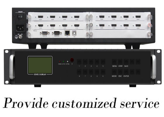 4k 8ch 2x2 HDMI VideoSignalaufbereitung des wand-Prüfer-HD 1080P