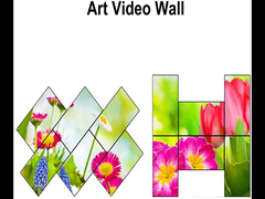 1x9 Videoprozessor für unregelmäßige Displays