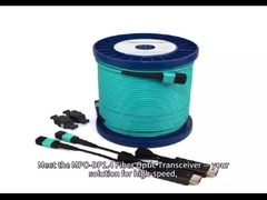 Der MPO-DP1.4 Glasfaser-Transceiver liefert schnell,