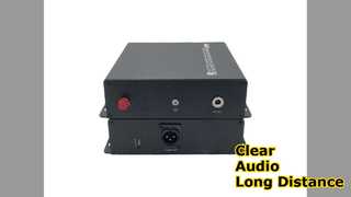 Glasfaser-Audiokonverterkanal